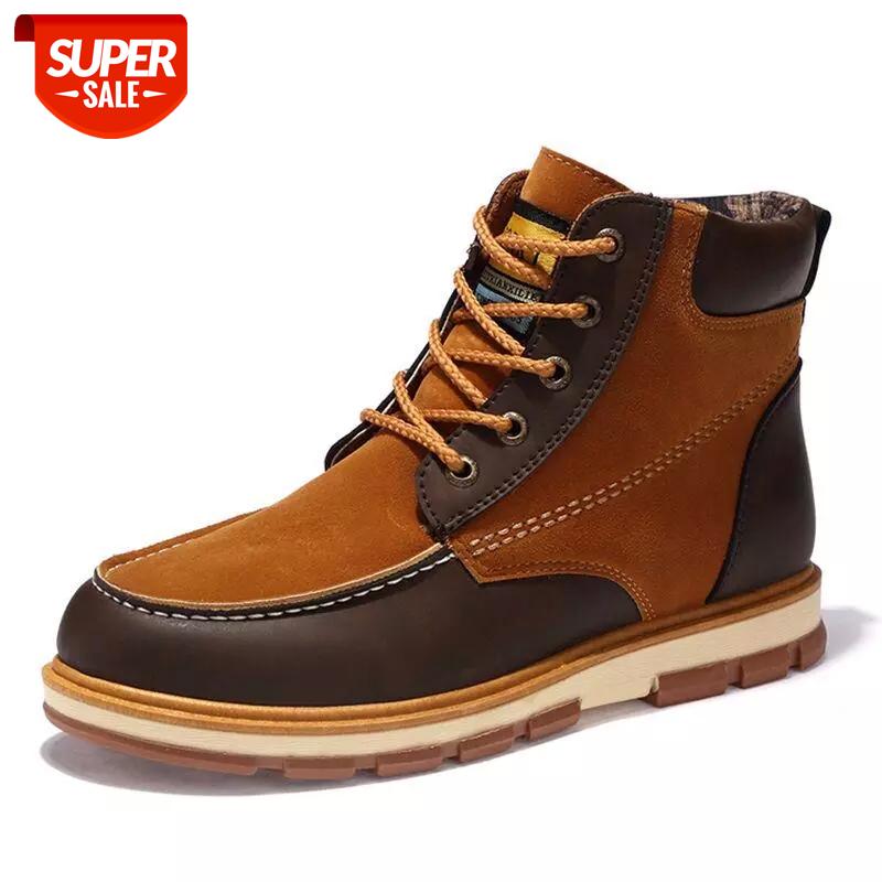 

2020 New Big Size Unisex Winter Snow Shoes Brand Men Winter Boots Warm Snow Boots For Men Fashion Casual Male Shoes Ankle #AM9j