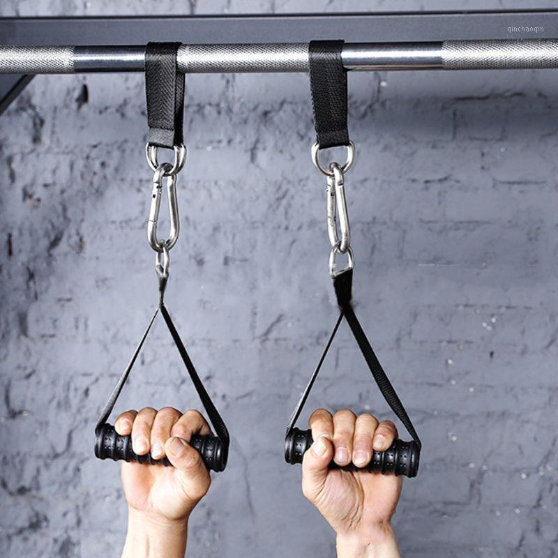

Heavy Duty Sling Straps Fitness Pull up Bar Hanging Leg Raiser with Steel D-Ring1