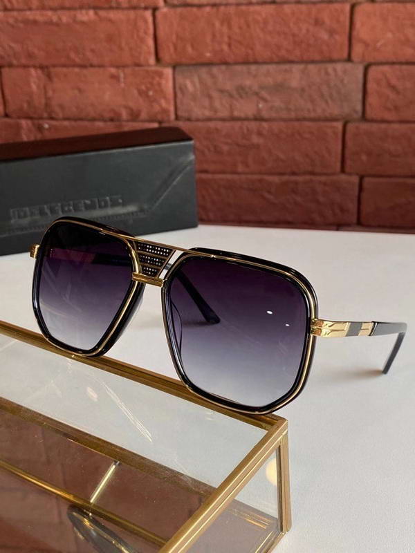 

Men Sunglasses Legends 666 Black Gold Grey Gradient Sonnenbrille occhiali da sole mens Fashion Sunglasses Shades with box