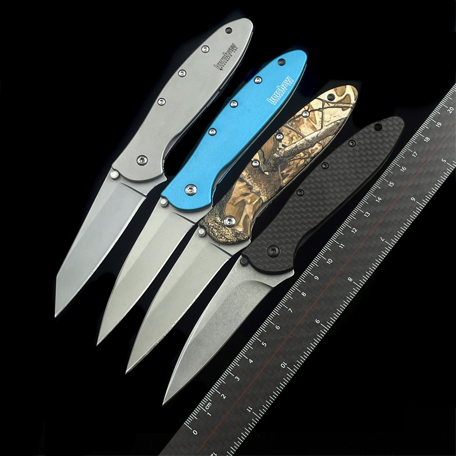 

Kershaw 1660 Ken Onion Leek Assisted Flipper Knife Outdoor Camping Hunting Pocket Tactical Self Defense EDC Utility 8750 6045 7600 7800 7900