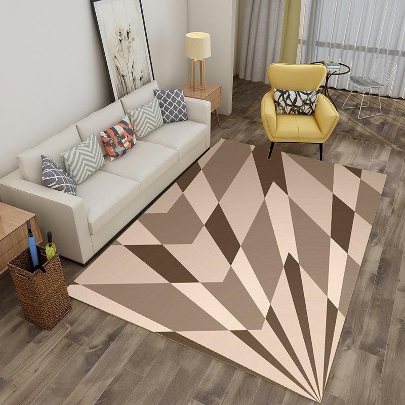 

Visual Illusion Alfombra Bedroom Carpet Nordic Simple Office Floor Rugs 3D Printing Living Room Table Mat For Home, Cj-03