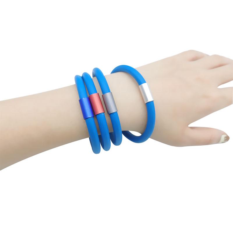 

YD&YDBZ New Style Polychromatic Jewelry Bracelet Women Fashion Vintage Blue Leather Rope Bangles Woman's Accesories Wholesale