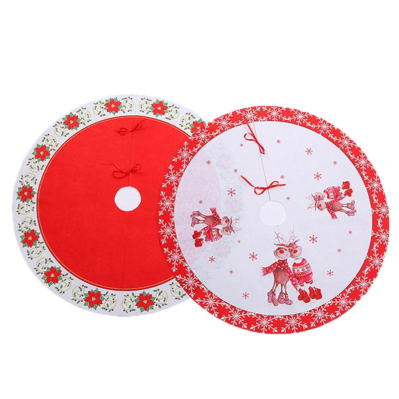 

Christmas Tree Skirt New Year Home Decoration Round Christmas Tree Skirts Decoration Decorations New