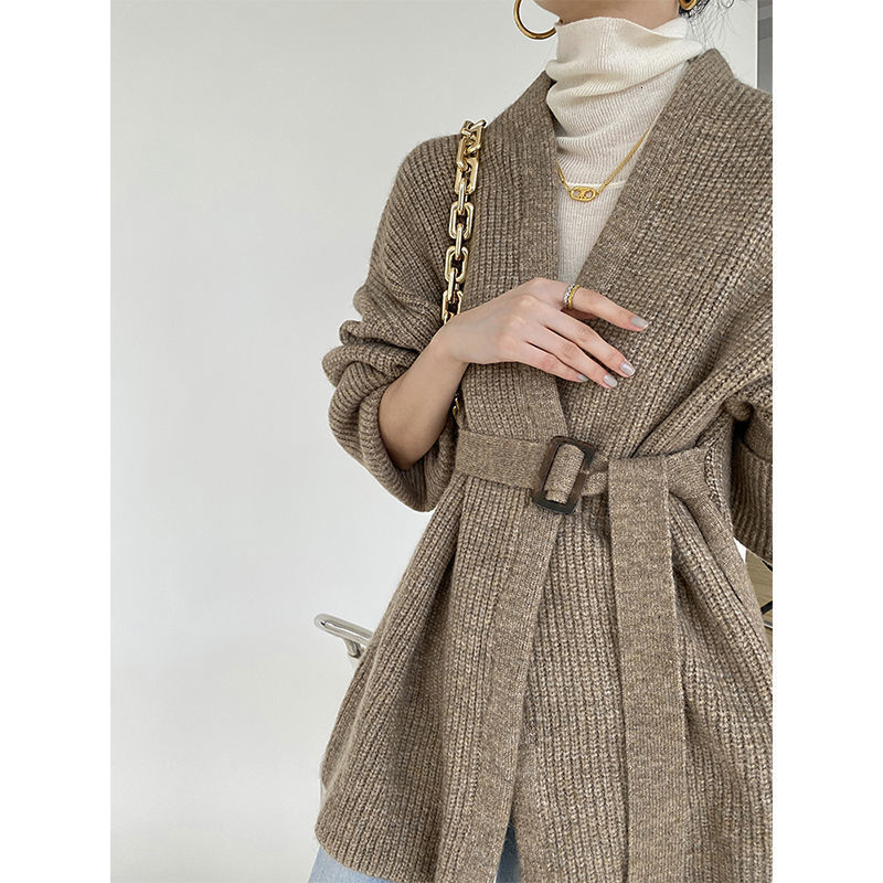 

2021 New Malha l De Cintura Slida Feminina Rpt4, Gray