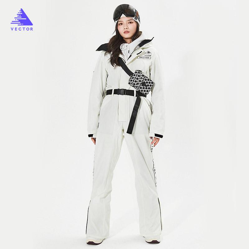

Waterproof Ski Suit Jumpsuit Snowboard Jacket Women Thick Warm Ski Jacket Men Waterproof Snow Snowboard Clothing, Women 01