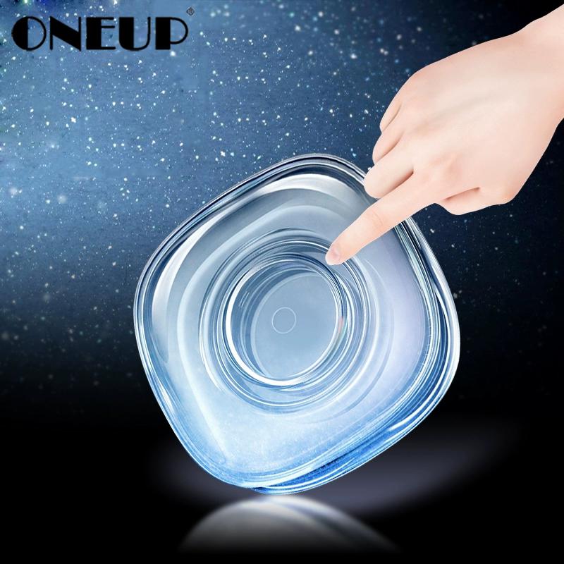 

ONEUP Double-Sided Strong Adhesive Sticers Pad Fine Magic Stikckers Transparent Reusable Seamless Bathroom Accessories