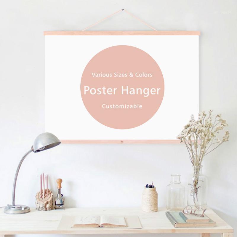 

Nordic A4 Print Poster Hanger DIY Magnet Wooden Frame High Quality Stretched Woodframe for Print Painting On Canvas1