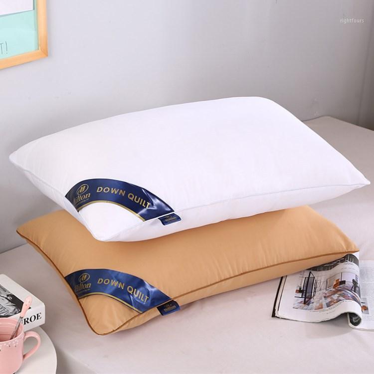 

Hilton Pillow In Various Colors Hilton Pillow Five Star Hotel Hotel Cervical Protection Single Person White1