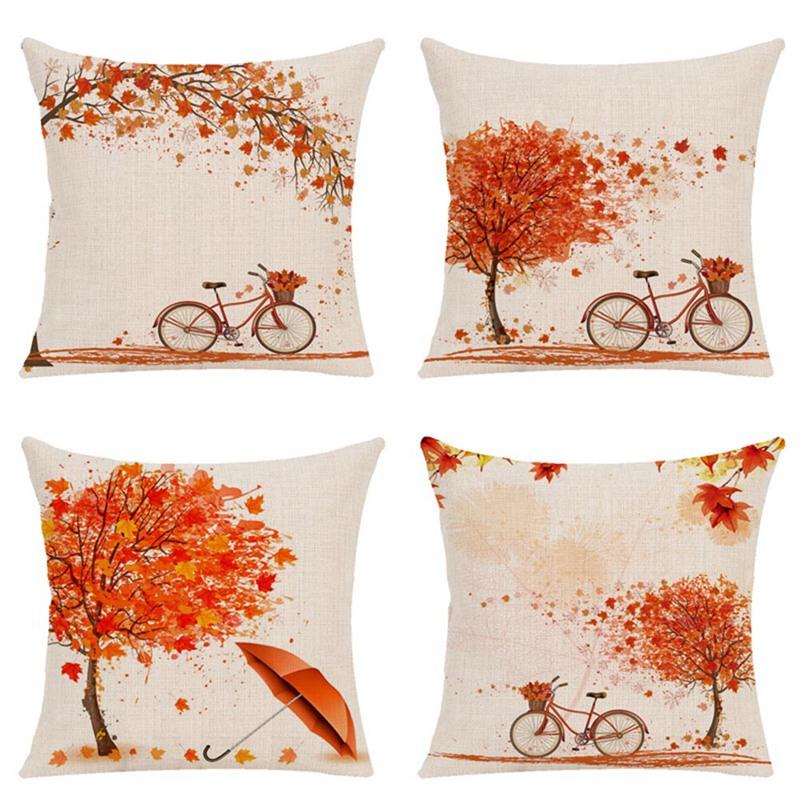 

Autumn Style Throw Pillow Case Decorative Pillows Cover For Sofa Seat Cushion Cover 45x45cm Home Decor, 01