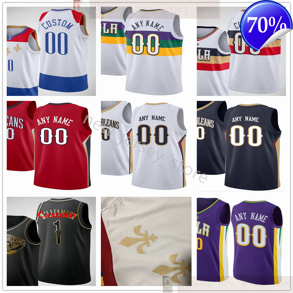 

Custom Printed 9 Willy Hernangomez 6 Nickeil Alexander-Walker Wenyen Gabriel Kira Lewis Jarrod Uthoff Rawle Alkins Tony Carr Jerseys, Black;red