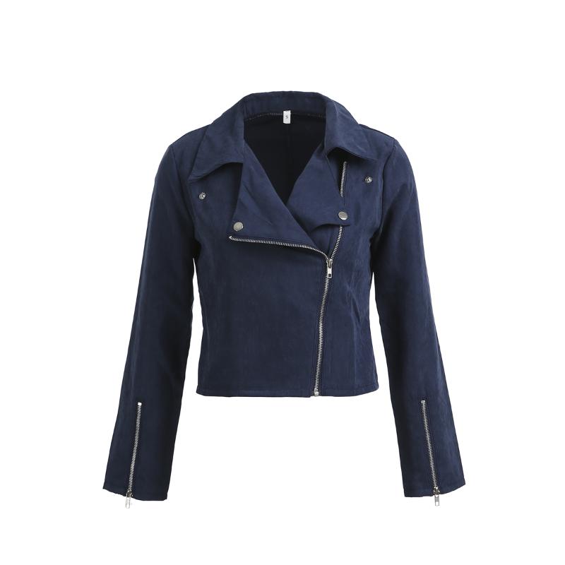 short navy jacket ladies