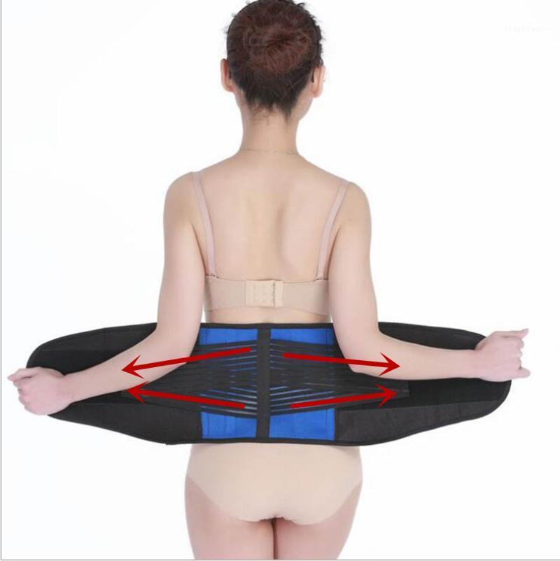 

XXXXXL Neoprene Orthopedic Pressurize Lumbar Belt Lower Back Pain Relief Waist Corsets Posture Corrector Supports Braces Unisex1, Blue