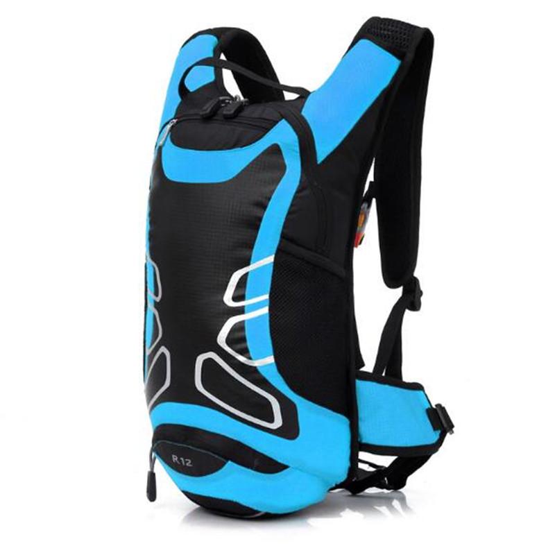 

Waterproof Bicycle Bag Shoulder Backpack Ultralight Sport Riding MTB Hydration Backpack 15L Bike Bicycle Cycling, Orange