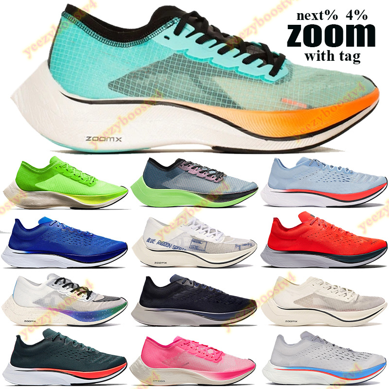 

2021 Zoom fly next% pink volt mesh Running Shoes Men Women Sneakers white team royal 4% ice blue obsidian bright crimson Trainers tag, 12.4% blue fox