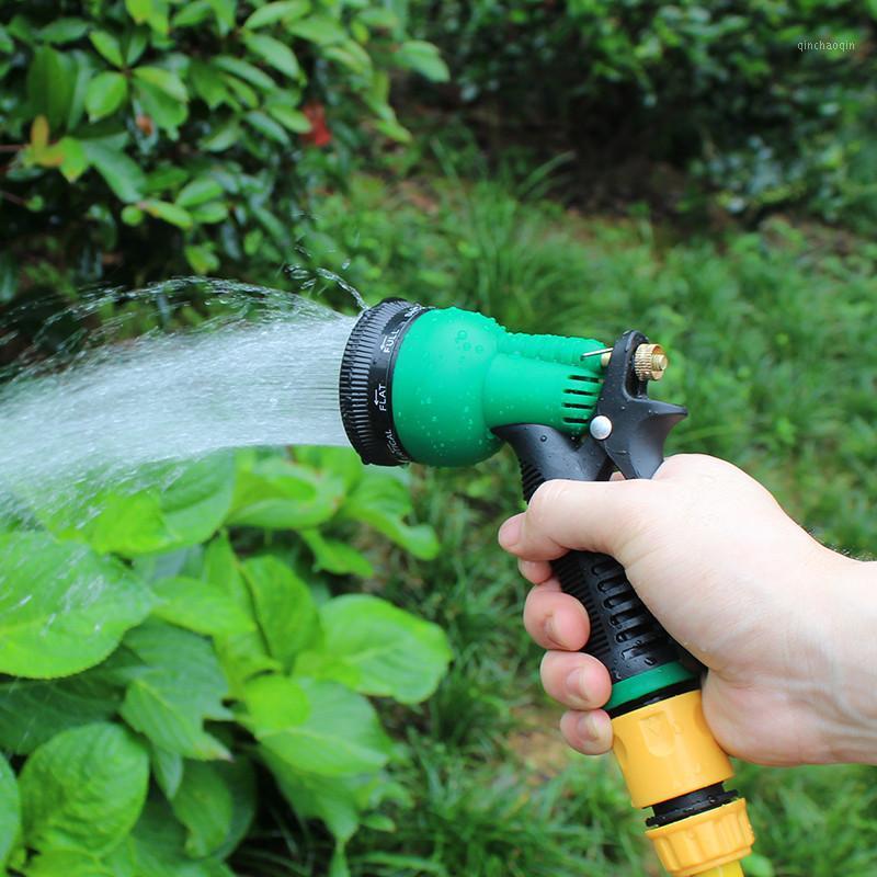 

8 Pattern Garden Water Guns Hose Nozzle Multifunctional Irrigation Car Washing Yard Water Sprayer Pipe Tube Nozzle Sprinkler To1, Dark blue