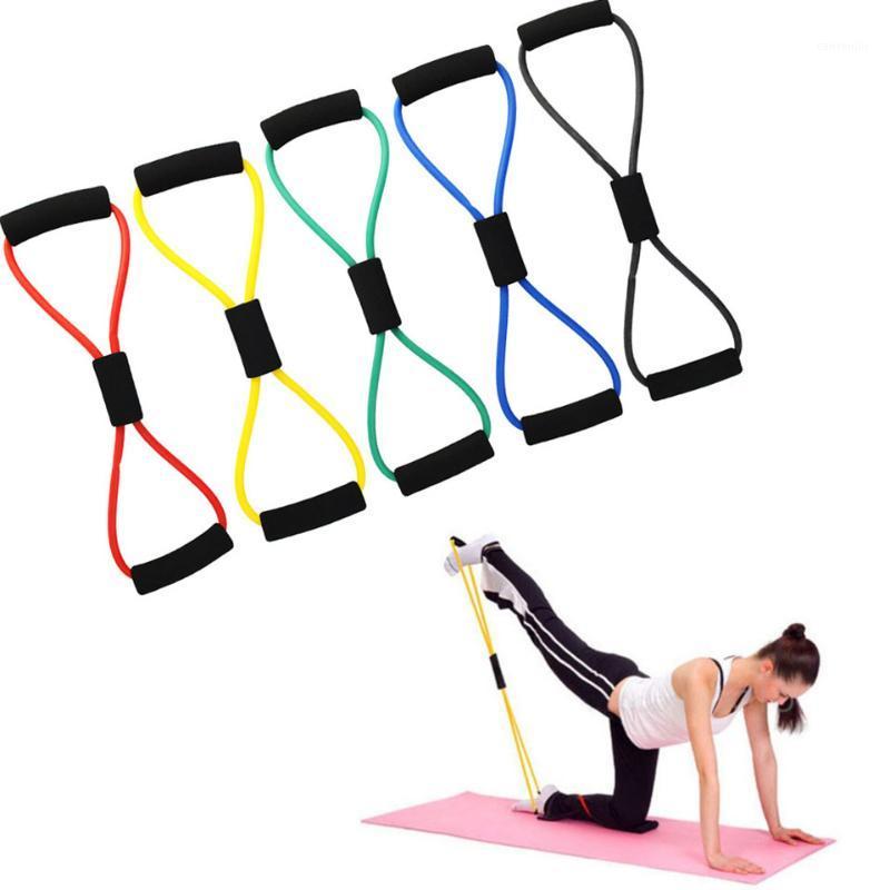 

Loogdeel 8 Word Fitness Rope Resistance Bands Rubber Bands for Fitness Elastic Band Equipment Expander Workout Gym1