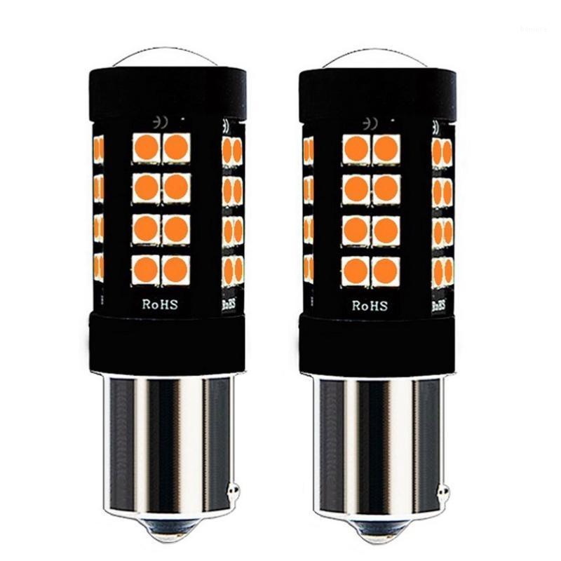 

2PCS PY21W BAU15S Super Bright 1800Lm 3030 LED Car Rear Direction Indicator Lamp 1156PY 7507 Auto Front Turn Signals Light Amber1, As pic