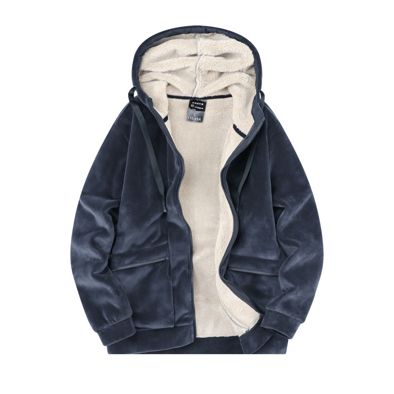 

2021 New Zip Sanded Fleece Men Black Jacket Man Pullover Winter Sweatshirt Training Hoodie Warm Jackets Thick Dfac, Red y66.