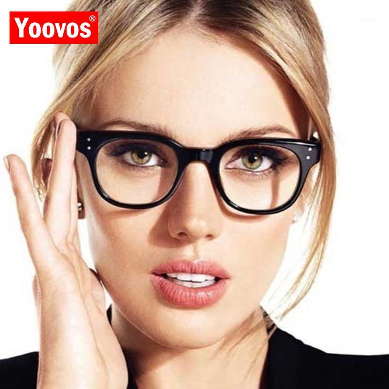 

Yoovos 2020 Glasses Frame Men/Women Blue Light Glasses Frame Student Brand Designer Retro Eyeglasses Frames Square Gafas De Sol1