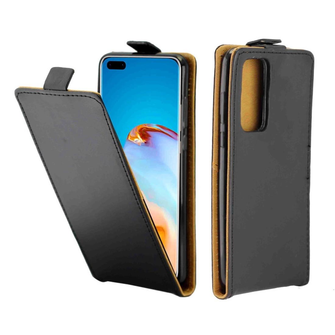 

For Huawei P40 Pro Business Style Vertical Flip TPU Leather Case with Card Slot