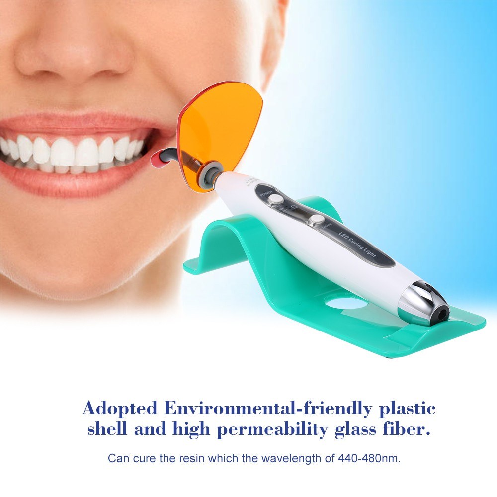 

LED Curing Light Dental Wired & Wireless Cordless Dentist Cure Lamp 5W Dental Oral Curing Light