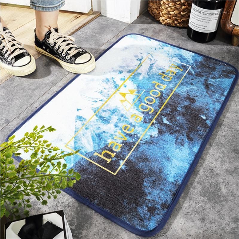 

AOVOLL Doormat for Entrance Door Bedroom Bedside Anti-slip Mat Kitchen Floor Mat Corrosion-Resistant Waterproof Machine Made1, 03
