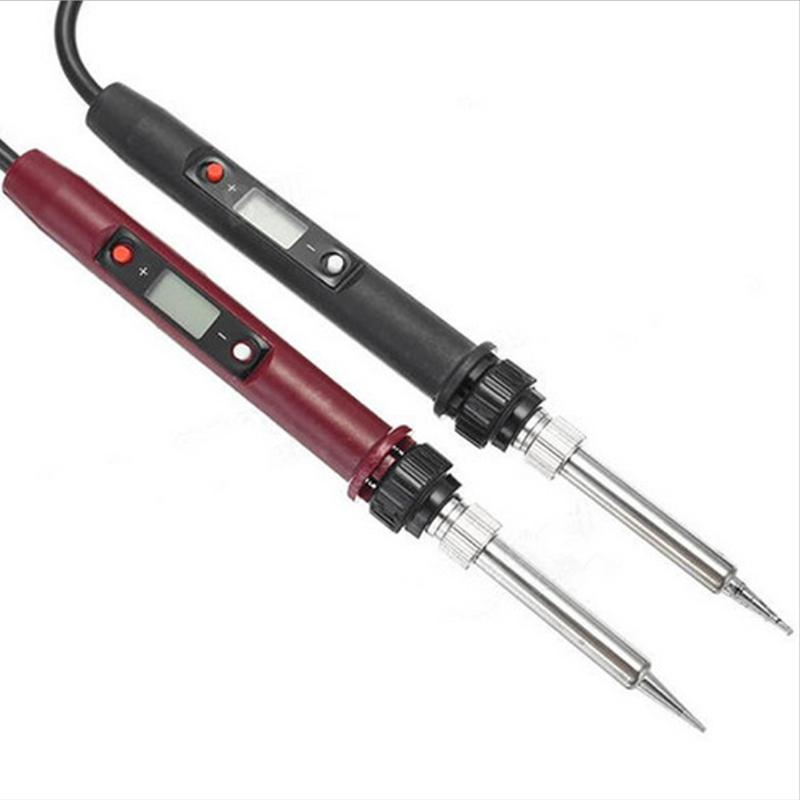 

AC220V 80W Professional Soldering Iron LCD Digital Temperature Adjustable Electric Soldering Iron Mini Station