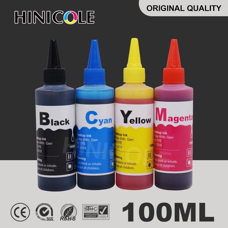 

4 Color Dye Ink Refill Kit For 302 XL For Deskjet 2130 2135 1110 3630 3632 Officejet 3830 3834 4650 Printer 100ml Bottle1
