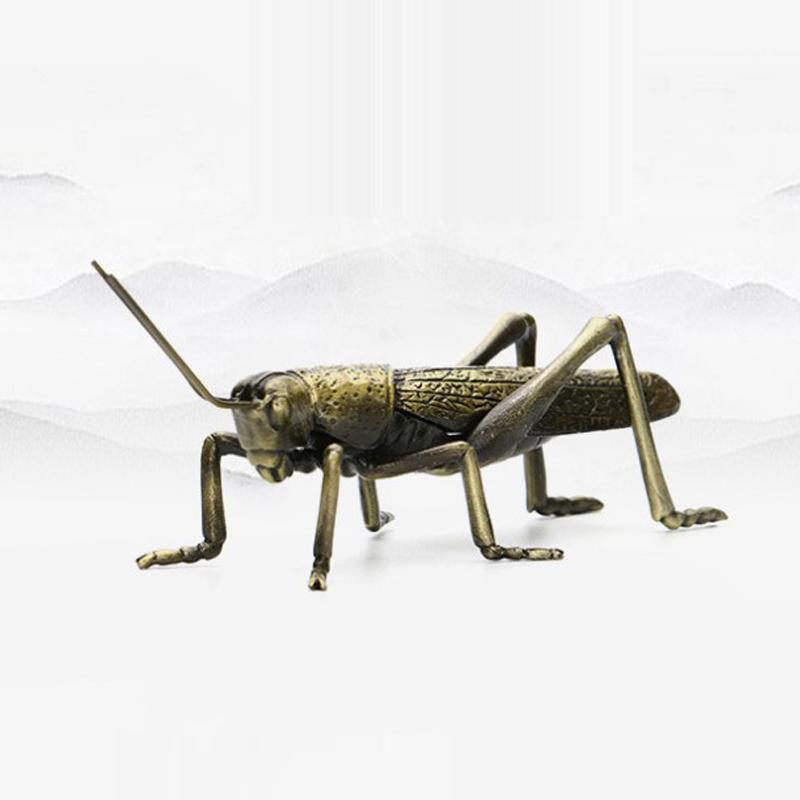 

YX Copper Alloy African Locust Insect Plague In India Grasshopper Crafts Pets Accessories Home Decro Office Decorations