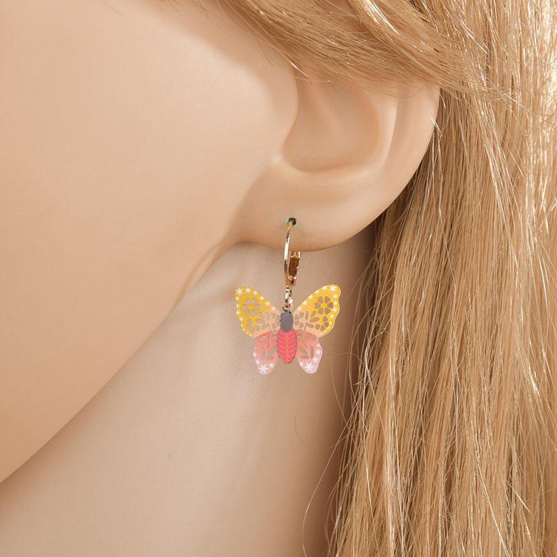 

YADA Fashion butterfly shape Earring Crystal Statement butterfly Earring For Women Jewelry Dangle wholesale Earrings ER200175