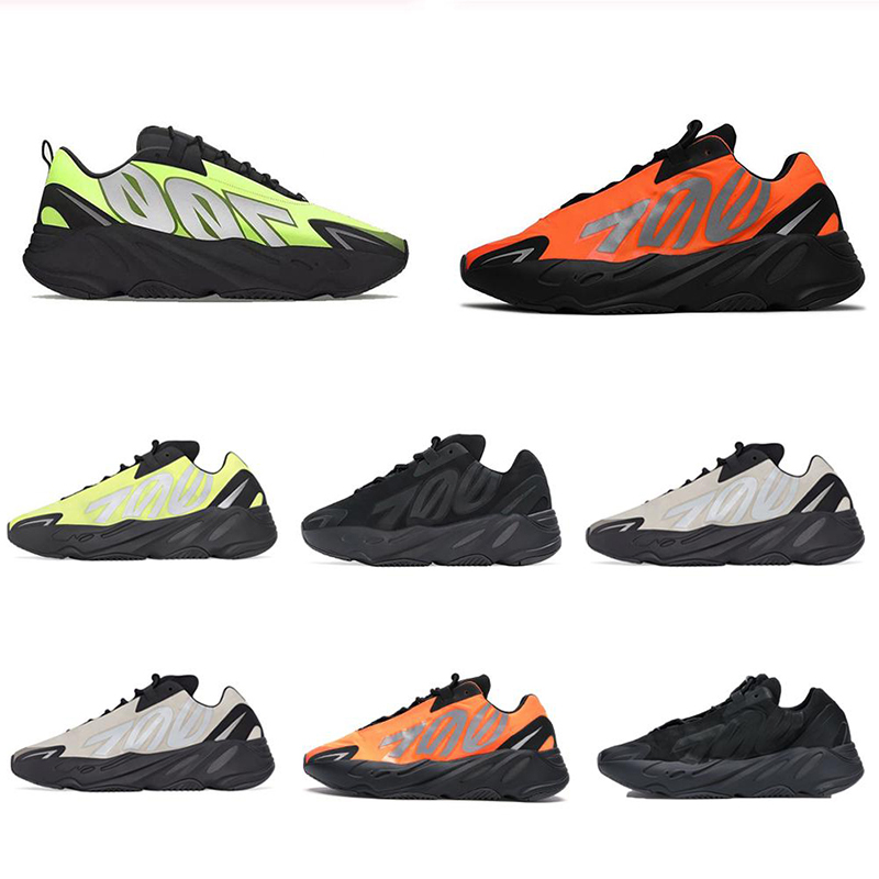 

Pk Version 700 MNVN Running Shoes Orange Triple Black Phosphor Grey Bone Reflective Mens Womens Sneakers Sport Trainers Runner Wave Shoes