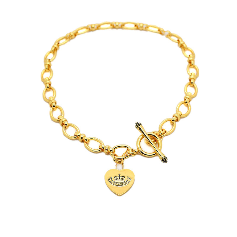 

Style Lovely Punk Crown Labeled Fine Ornamental Necklace Ttle
