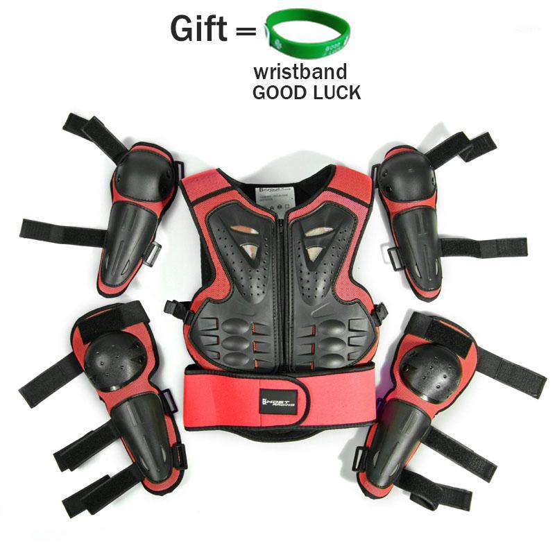 

4-15 Years Kid Horse Beach Motocross Full Body Protector Armor Riding Skating Knee Elbow Guard Gear set Motorbike Vest Suit1