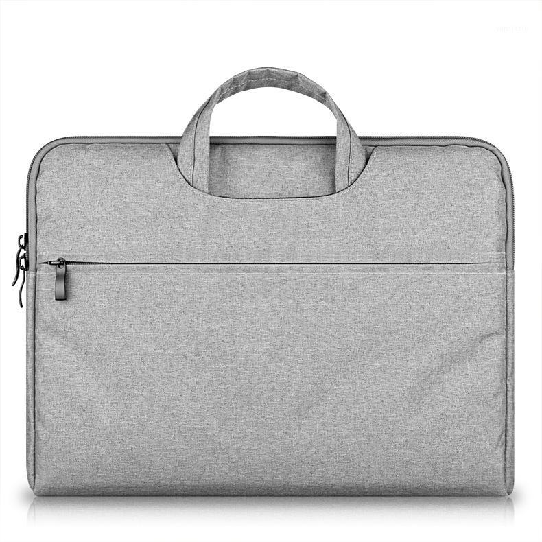 

Applicable Laptop Computer Bag Portable Documents Men and Women 12 Air13pro15.6 Liner 16 Business 14-Inch Spot1, Gray