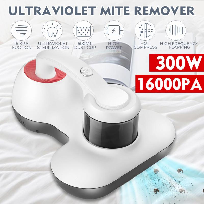 

300W UV Sterilize Vacuum Cleaner 16000Pa Hand-Held Anti-Dust Mites Removal HEPA Vacuum Cleaner For Bed Sofa