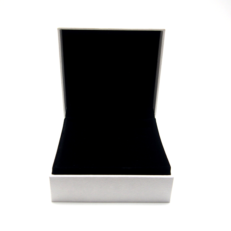 

White Paper Wrapping Box Fit For Pan Charm Bead Necklace Earrings Ring Bracelet Bangle Pendant Jewelry Packaging Display