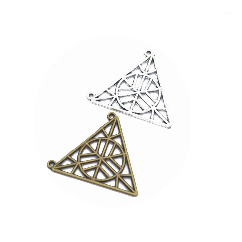 

10pcs Charms Triangle 35x20mm Antique Silver Bronze Jewelry Making Charm Fit Earring Necklace Bracelet Handcraft1