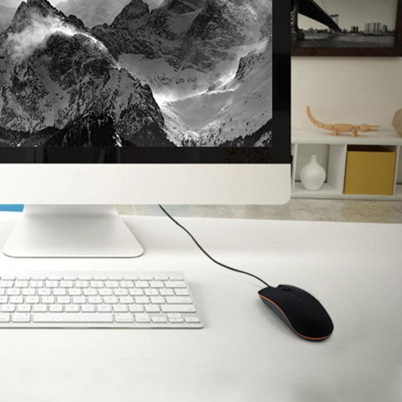 

Wired M20 Neutral Small Mouse Computer Office Wired Mouse For PC Super Slim Laptop gaming B7A3
