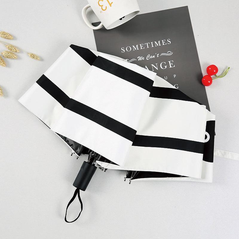 

Creative Mini Pocket Folding Umbrella Rain Women Cute Cartoon Sun Uv Protection Umbrella Korean Female Umbrellas Woman 40U0095, White