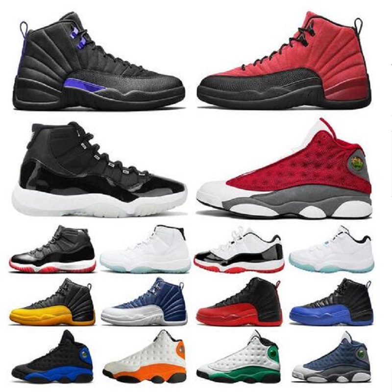 

wholesale 13 Bred Chicago Flint Atmosphere Grey Men Women Basketball Shoes 13s He Got Game Melo DMP Hyper Royal Sneakers New Mens Outdoor, Color 41