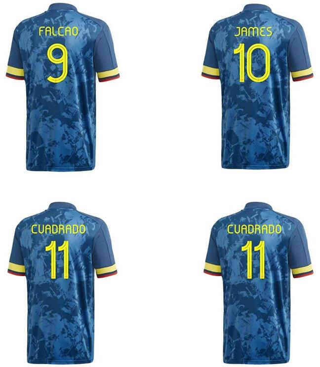 Colombie Cuadrado Falcerceuse Jersey 2021 22 Cardona Borja Sanchez Muriel Maillots de pied Zapata Mina Borre Uribe Football HGFKXKHG