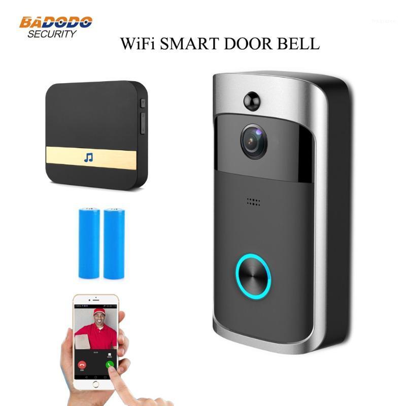 

Smart IP Video Intercom WiFi Video Door Phone Door Bell WiFi Doorbell Camera For Apartments IR Alarm Wireless Security Camera1