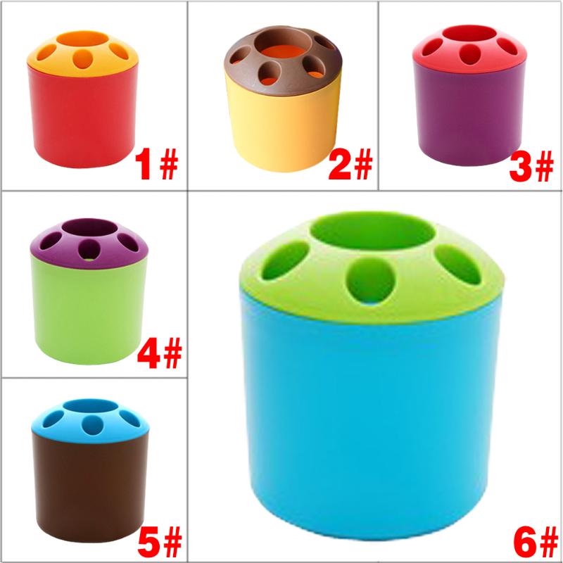 

New Porous Couple Toothbrush Holder Multifunction Desktop Bathroom Storage Bagno Di Stoccaggio Scatola Spazzolino Da Denti Hot