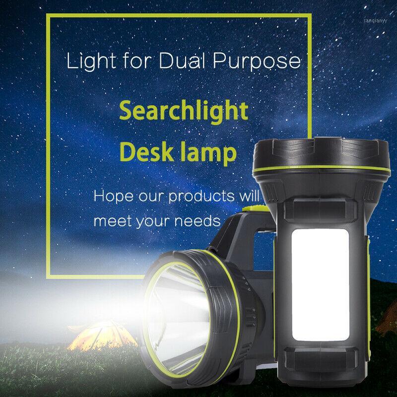 

5W Portable Super Bright Outdoor Handheld Portable USB Rechargeable Torch Searchlight Multi-function Long Shots Lamp1