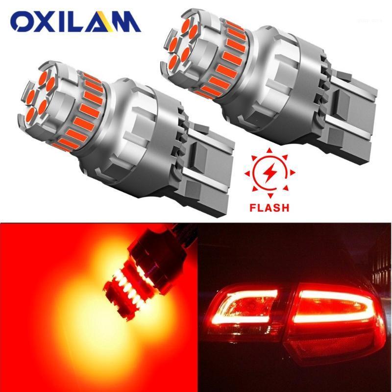 

2Pcs 3157 P27/7W 7443 W21/5W Tail bulbs Canbus No Error car led parking lamp 12v auto brake lights red1, As pic