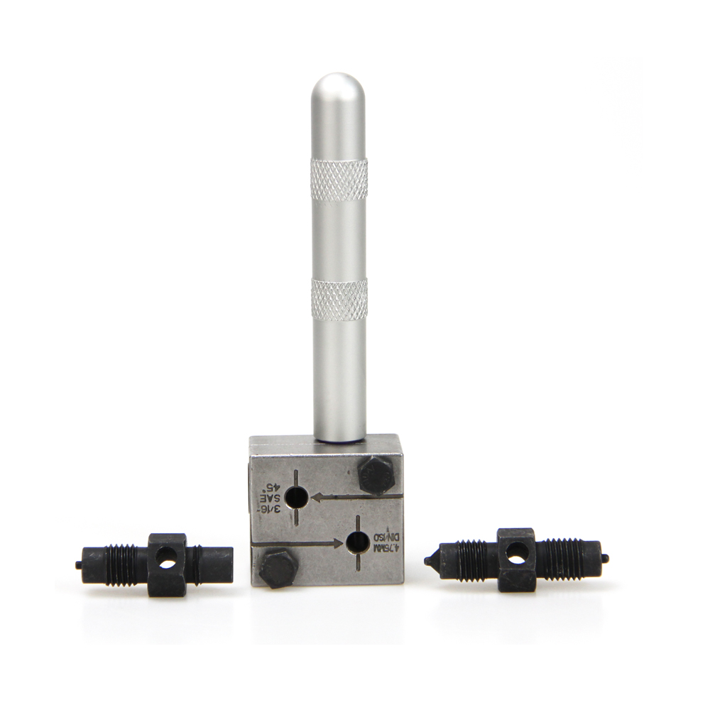 Outil d'évasement à Double évasement SAE 3/16 ", ligne de frein automobile DIN ISO détachable à 45 degrés pour tuyau de frein, tube en cuivre 4.7