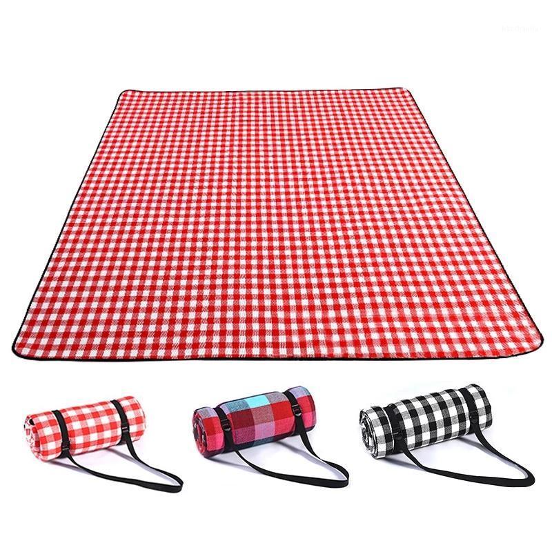 

Newest Fold Pad Soft Blanket Outdoor Folding Waterproof Blanket Camping Beach Plaid Picnic Mat High Quality Board Game Mat1