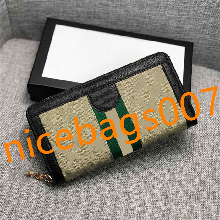 

High quality men women Long Wallets animal pattern Fashion Card Holder single zipper Leather black snake Tiger bee Carry Around lady Coins ladies Holders with box, Gf18