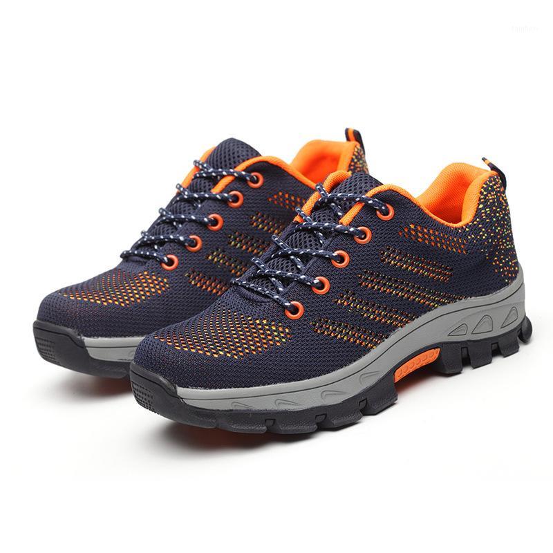 

men's fashion steel toe caps shoes breathable platform safety shoe indestructible security working boots zapatos de seguridad1, Multi