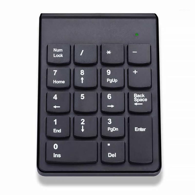 

Desktop 18 Keys Numeric Keypad Computer Digital 2.4G Wireless Easy Operate External Universal Mini USB ABS Numpad Keyboard1